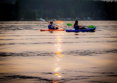 Kajaktur hos Inspiration